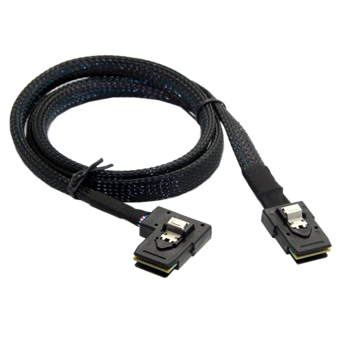 Black Cabledeconn 0.7M Internal Mini Sas 36-Pin To Sff-8087 Cable 