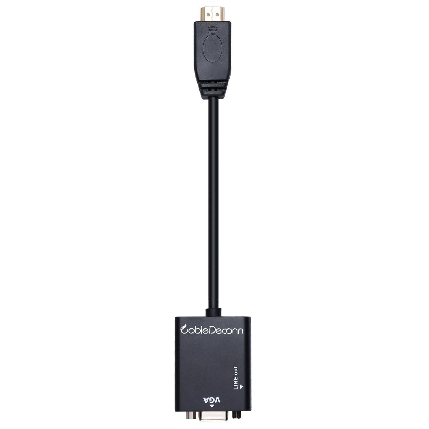 Xcellon HDMI to VGA + Audio Adapter Cable