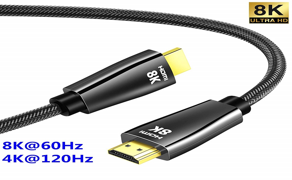 CableDeconn 8K HDMI Cable,Ultra HD Video Experiences